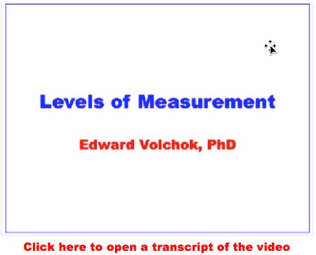 interval scale of measurement