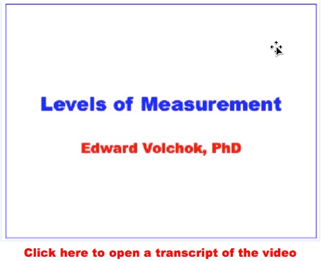 Nominal Scale Percentages and Metric Scale Means (With Standard