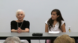 thumbnail image for Student Interns Interview Holocaust Survivors: Rosie Liebman and Carmen Quintanilla video