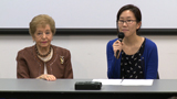 thumbnail image for Holocaust Survivor Student Internship Ceremony:  Anita Weisbord, suvivor and Hyun Ji (Anna) Kim, student intern video