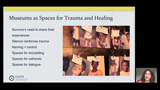 thumbnail image for Museums as Places of Trauma and Healing: Processing Visitor Experiences video