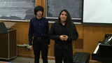 thumbnail image for Student Convocation I: Eury Liriano, Kelvin Rodriguez: 