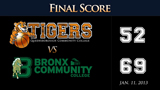 thumbnail image for Men's Basketball: Queensborough vs. Bronx CC (1/11/13 - Highlights) video
