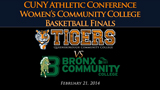 thumbnail image for 2014 CUNYAC Championship - Women's Basketball Finals: Queensborough vs. Bronx CC video