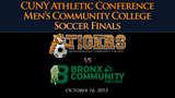thumbnail image for CUNY Athletic Conference: Men's Community College Soccer Finals:  Queensborough vs. Bronx CC (2013) video