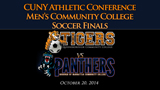 thumbnail image for CUNY Athletic Conference: Men's Community College Soccer Finals:  Queensborough vs. BMCC (2014) video